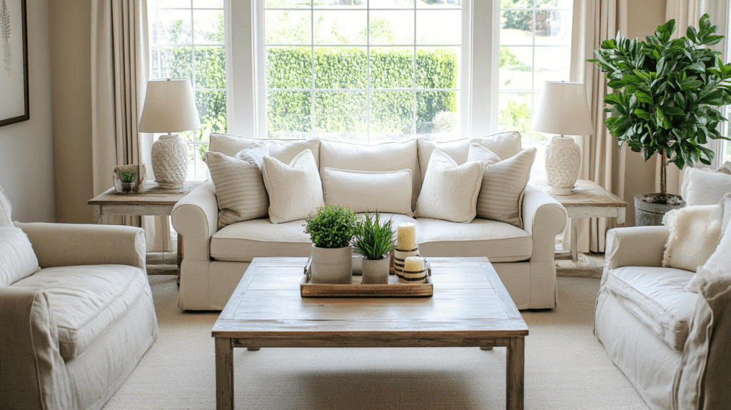 Living Room With Neutral Colors